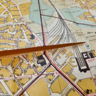 VANHA Kartta Helsinki Rautatiekrijakauppa 1929 Litografia - pikkukuva 4