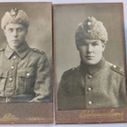 2 VANHAA CDV Valokuvaa Sotilaat Kouvola Kuokkala 1920-l - pikkukuva 1