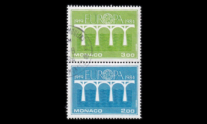 Monaco 1622-3p2 o Europa pari (1984)