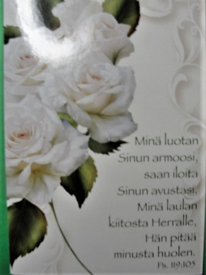 NO 100 - minä luotan sinun armoosi, saan iloita .. Ps.119:10