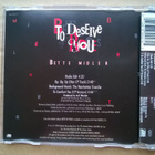 Bette Midler - To Deserve You CDS - pikkukuva 2