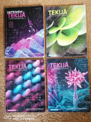 Tekijä matematiikka oppikirja useita