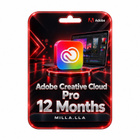 Adobe Creative Cloud Pro 12 kk | Lunastuskoodi | Heti - pikkukuva 1