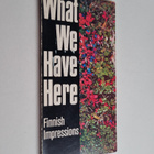 Erik Bruun : What we have here : Finnish impressions - pikkukuva 1