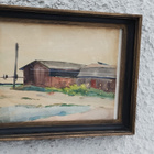 Yrjö Lehtiö PIHAPIIRI  akvarelli v.1931 - pikkukuva 2
