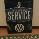 VW SERVICE kyltti Made in Germany - pikkukuva 2