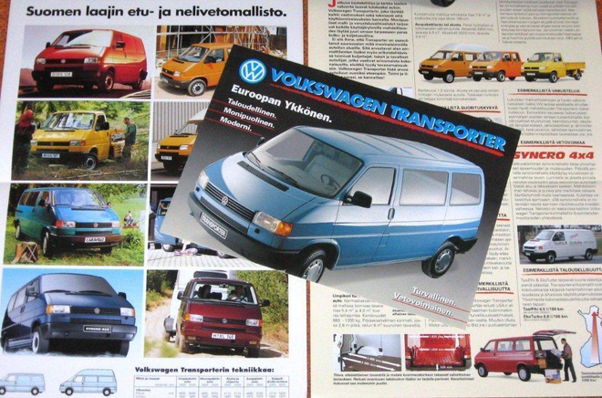 1994 VW Transporter esite -  suom - KUIN UUSI