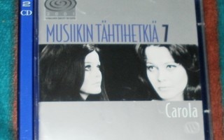 CAROLA ~ Musiikin Tähtihetkiä 7 ~ 2 CD naarmuton M-/M-