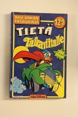Aku Ankan taskukirja 121 Tietä Taikaviitallle  1. painos