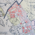 ANTIIKKINEN STADIN KARTTA 1930 LUVULTA 82x42 HELSINKI - pikkukuva 5
