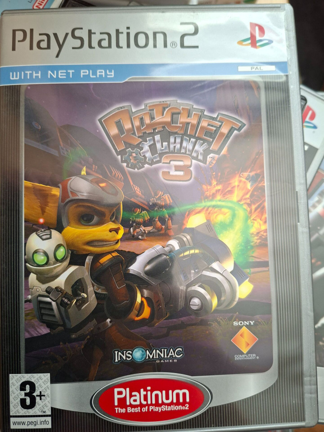 PS2 Ratchet & Clank 3 + kotelo ja ohjeet