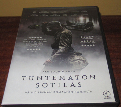 Aku Louhimiehen Tuntematon sotilas dvd v.2017