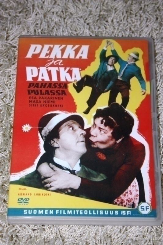 Pekka ja Pätkä pahassa pulassa (DVD)