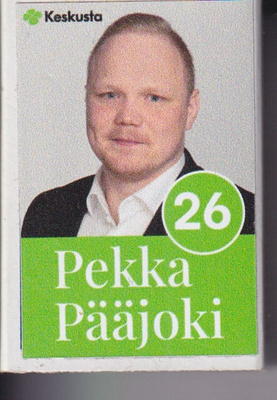 Pekka Pääjoki. 26, Keskusta . e170