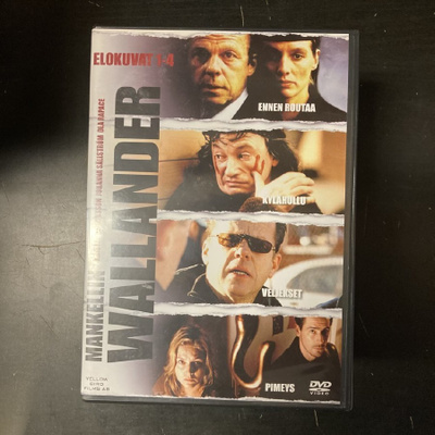 Wallander 1-4 4DVD