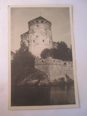 VANHA Postikortti Savonlinna 1935