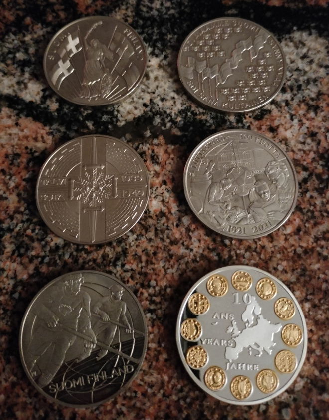 Keräily mitalit