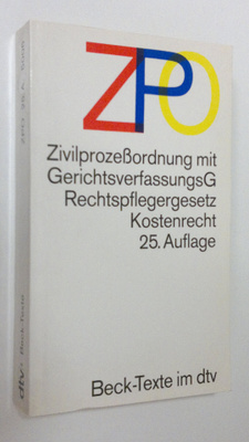 Zivilprozessordnung ZPO : mit Einfuhrungsgesetz, Schuldne...