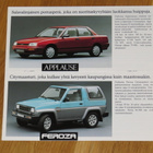 1991 Daihatsu Applause Charade Rocky Feroza esite - suom - pikkukuva 2