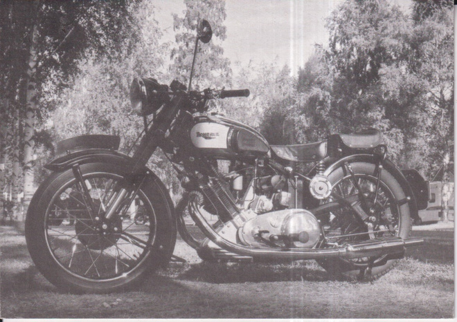 Moottoripyörä , PANTHER 100, 600cc, 1950  e84