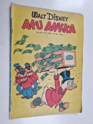 Walt Disney : Aku Ankka 30/1966