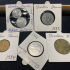 Slovakian kolikot 1990 luku 6 kpl - pikkukuva 1