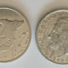 2 kpl Espanja 2 ptas1984, 2 kuvaa - pikkukuva 1