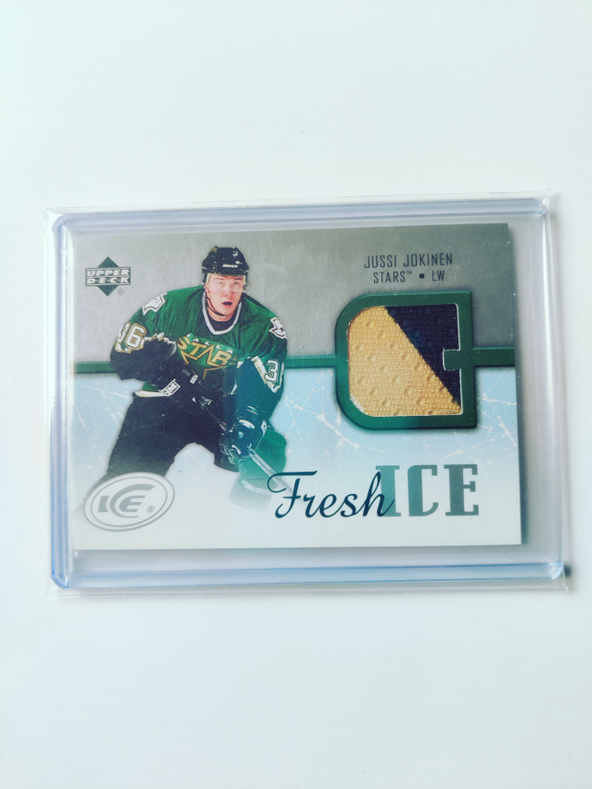 Jussi Jokinen 05-06 UD Ice Fresh Ice Jersey