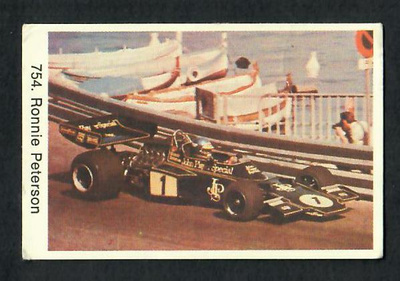 Keräilykuva - Ronnie Peterson 754.