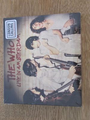 The Who Live in Amsterdam 2x cd muoveissa