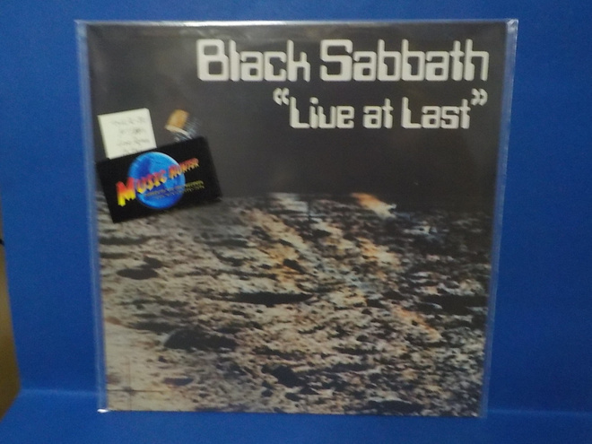 BLACK SABBATH - LIVE AT LAST M-/EX+  UK 1980 LP