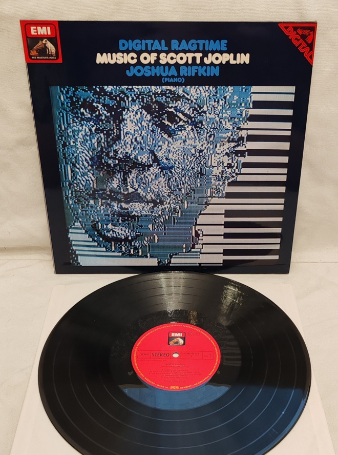 Joshua Rifkin Digital Ragtime - Music Of Scott Joplin lp
