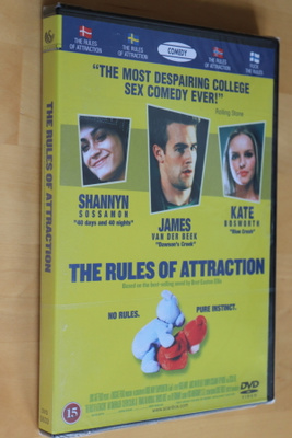 DVD The Rules of Attraction Fuck the rules ( uusi )