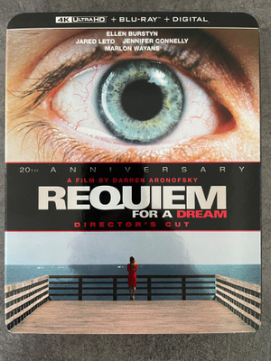 Requiem for a Dream 4K Ultra HD Blu-ray UHD Steelbook