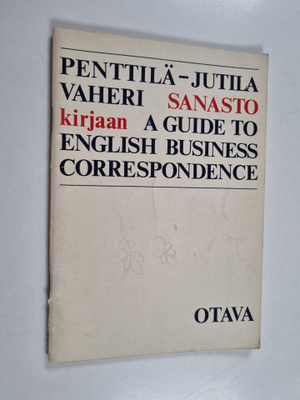 Erkki Penttilä : Sanasto kirjaan A guide to English busin...