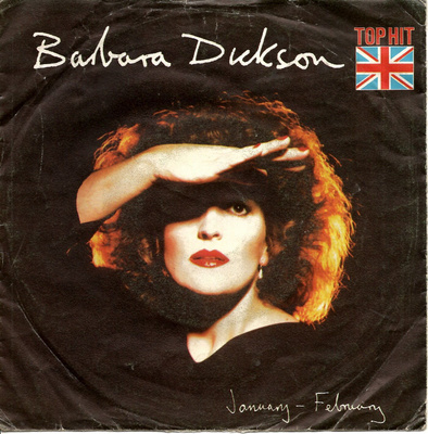 BARBARA DICKSON: January - February / Island In The Sn  7"kk