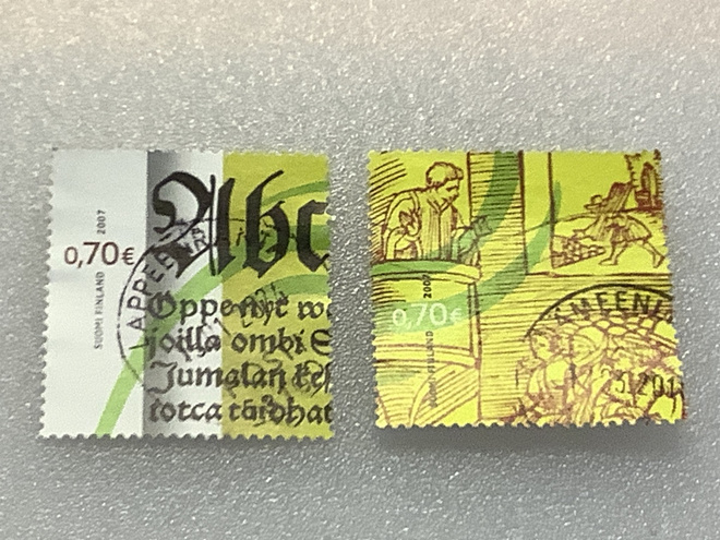 1827-28/ 2007 Mikael Agricola o leimattu