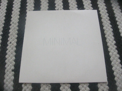 Pet Shop Boys - Minimal (promo cds)
