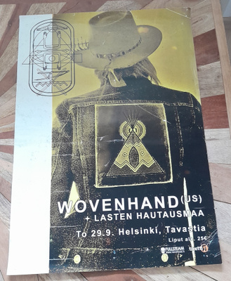 Wovenhand Keikkajuliste Tavastia 29.9.2016