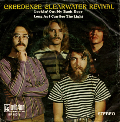 CREEDENCE CLEARWATER REVIVAL: Lookin' Out My Back  7" kannet