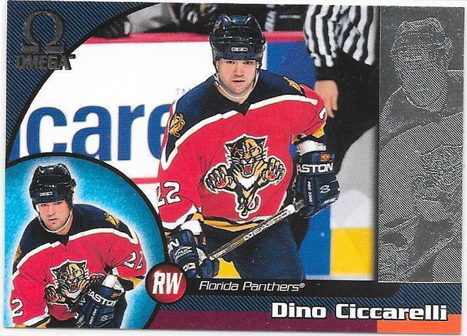 1998-99 Pacific Omega #101 Dino Ciccarelli Florida Panthers