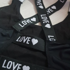Mustat Bralette-liivit / Soft-liivit ja Alushousut - koko XL - pikkukuva 3