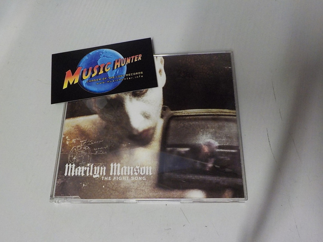 MARILYN MANSON - THE FIGHT SONG EU 2001 PRESS CDS