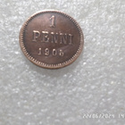 1 penni 1905  siistikuntoinen   raha   . - pikkukuva 3