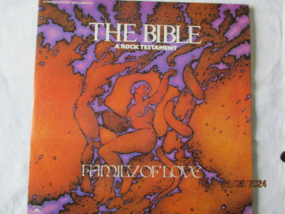 THE BIBLE - FAMILY OF LOVE - A ROCK TESTAMENT (2 x LP)