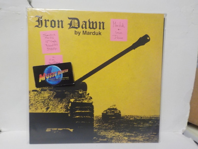 MARDUK - IRON DAWN M-/M- RUOTSI 2012 12" SINGLE