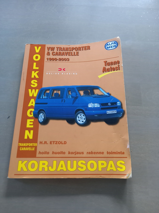 Alfamer: VW Transporter & Caravelle korjausopas