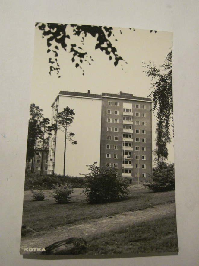 VANHA Postikortti Kotka 1950-l Alkup.Mallikappale