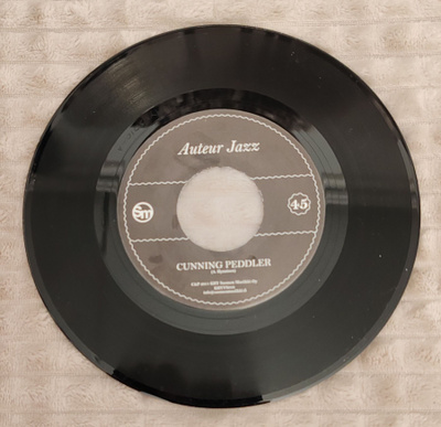 Auteur Jazz Cunning Peddler 7"Single