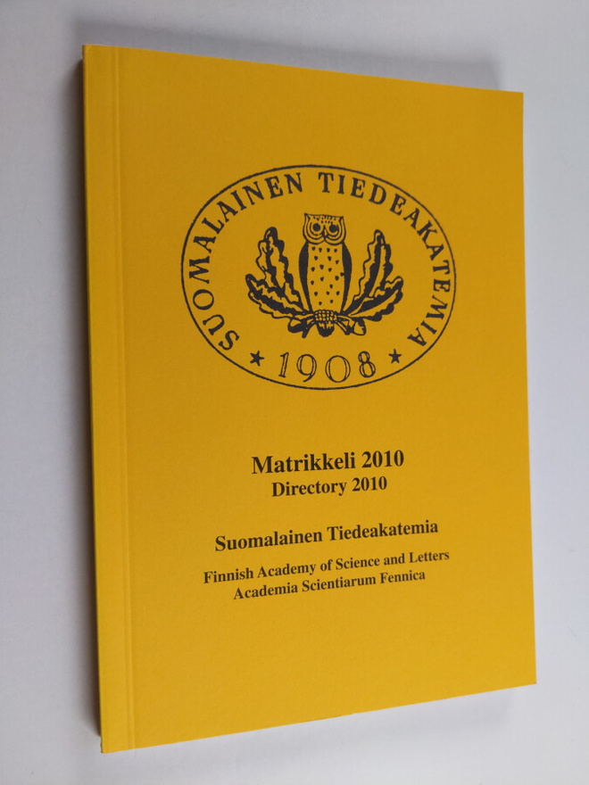 Suomalainen tiedeakatemia : Matrikkeli 2010